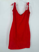Pre-Owned Abercrombie & Fitch Red Size 10 Short Sleeveless Dress | True Fashionistas.