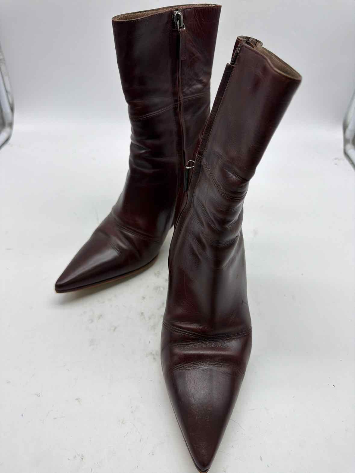 Pre-Owned Gucci Brown Size 7 Ankle Boots | True Fashionistas.