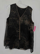 Pre-Owned Lafayette 148 Black Size Large Tank Top | True Fashionistas.