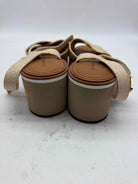 Pre-Owned Clergerie Tan Size 9 Strappy Heels | True Fashionistas.