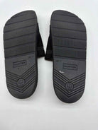 Pre-Owned Hunter Black Size 9 Slide Heels | True Fashionistas.
