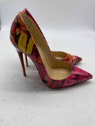 Pre-Owned Christian Louboutin Pink Size 36.5 Stiletto Heels | True Fashionistas.