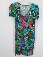 Pre-Owned Lilly Pulitzer Green Size XS Short Short Sleeve Dress | True Fashionistas.