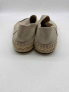Pre-Owned Chanel Tan Size 35 Espadrille Slip On Flats | True Fashionistas.