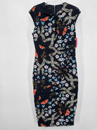 Pre-Owned Ted Baker Navy Size 3/8 Short Sleeveless Dress | True Fashionistas.