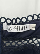 Pre-Owned Style State Navy Size Large Evening Long Sleeveless Dress | True Fashionistas.
