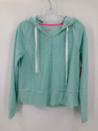 Pre-Owned Vineyard Vines Blue Size XS Stripe Hoodie Sweatshirt | True Fashionistas.