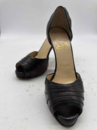 Pre-Owned Christian Louboutin Black Size 6.5 D'orsay Heels | True Fashionistas.