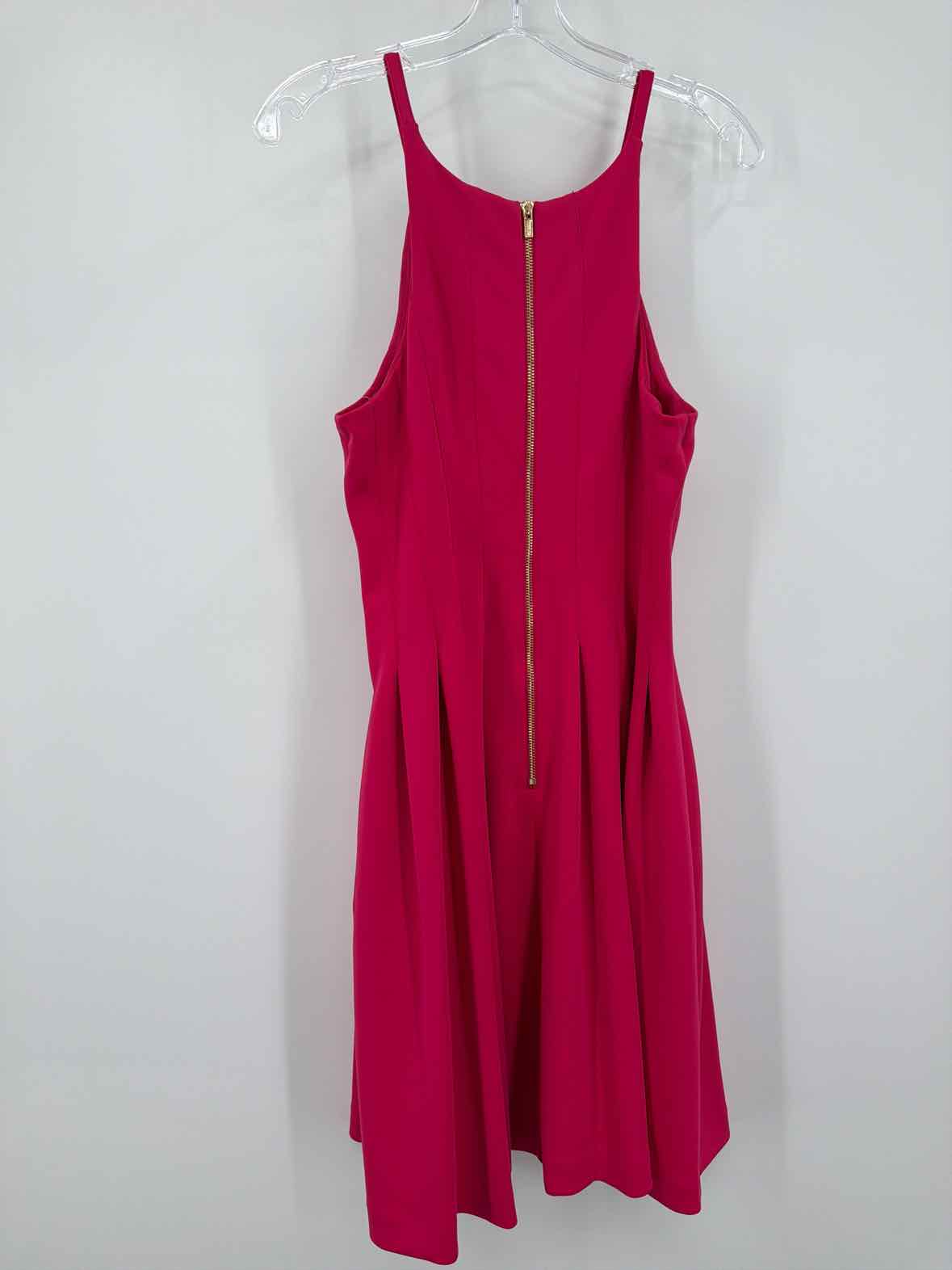 Pre-Owned Calvin Klein Pink Size 12 Short Sleeveless Dress | True Fashionistas.