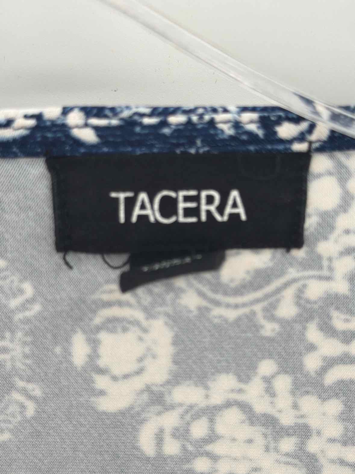 Pre-Owned Tacera Blue Size 3X Blouse | True Fashionistas.
