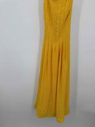 Pre-Owned Banana Republic Yellow Size 2 Short Sleeveless Dress | True Fashionistas.