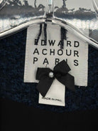 Pre-Owned Edward Achour Navy Size 40/6 Blazer | True Fashionistas.