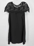 Pre-Owned Made with Love Black Size Large Short Sleeve Dress | True Fashionistas.