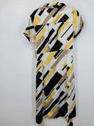 Pre-Owned Style & Co Yellow Size 12 Short Short Sleeve Dress | True Fashionistas.