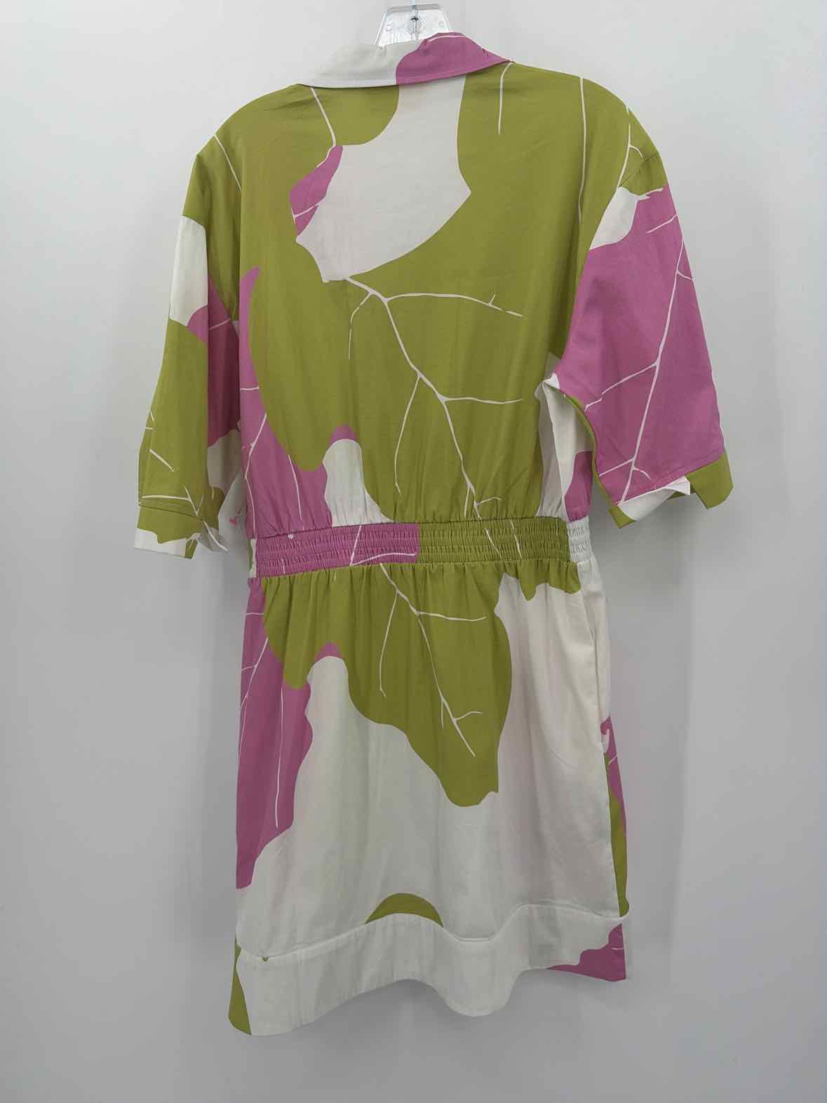 Pre-Owned Sheridan French White Size Large Short Long Sleeve Dress | True Fashionistas.