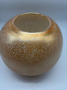 Orange Textured Glass Vase | True Fashionistas.