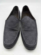 Pre-Owned Gucci Navy Size 8 Slip On Flats | True Fashionistas.