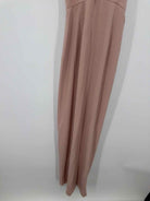 Pre-Owned Shona Joy Tan Size 2 Long Sleeveless Dress | True Fashionistas.