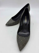 Pre-Owned Nicholas Kirkwood Black Size 37.5 Block Heel Heels | True Fashionistas.