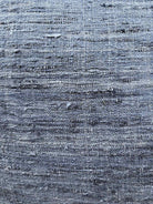 Navy Velvet & Linen Pillow | True Fashionistas.