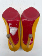 Pre-Owned Christian Louboutin Yellow Size 37 Pump Heels | True Fashionistas.