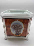 Lynn Chase African Portraits Cachepot Planter | True Fashionistas.