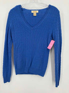 Pre-Owned Peck & Peck Blue Size Medium Cashmere Sweater | True Fashionistas.