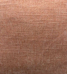 Peach Fabric Pillow W/Gold Zipper | True Fashionistas.