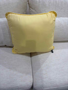 Newport Yellow Fabric Pillow | True Fashionistas.