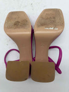 Pre-Owned Gianvito Rossi Pink Size 6 Strappy Heels | True Fashionistas.