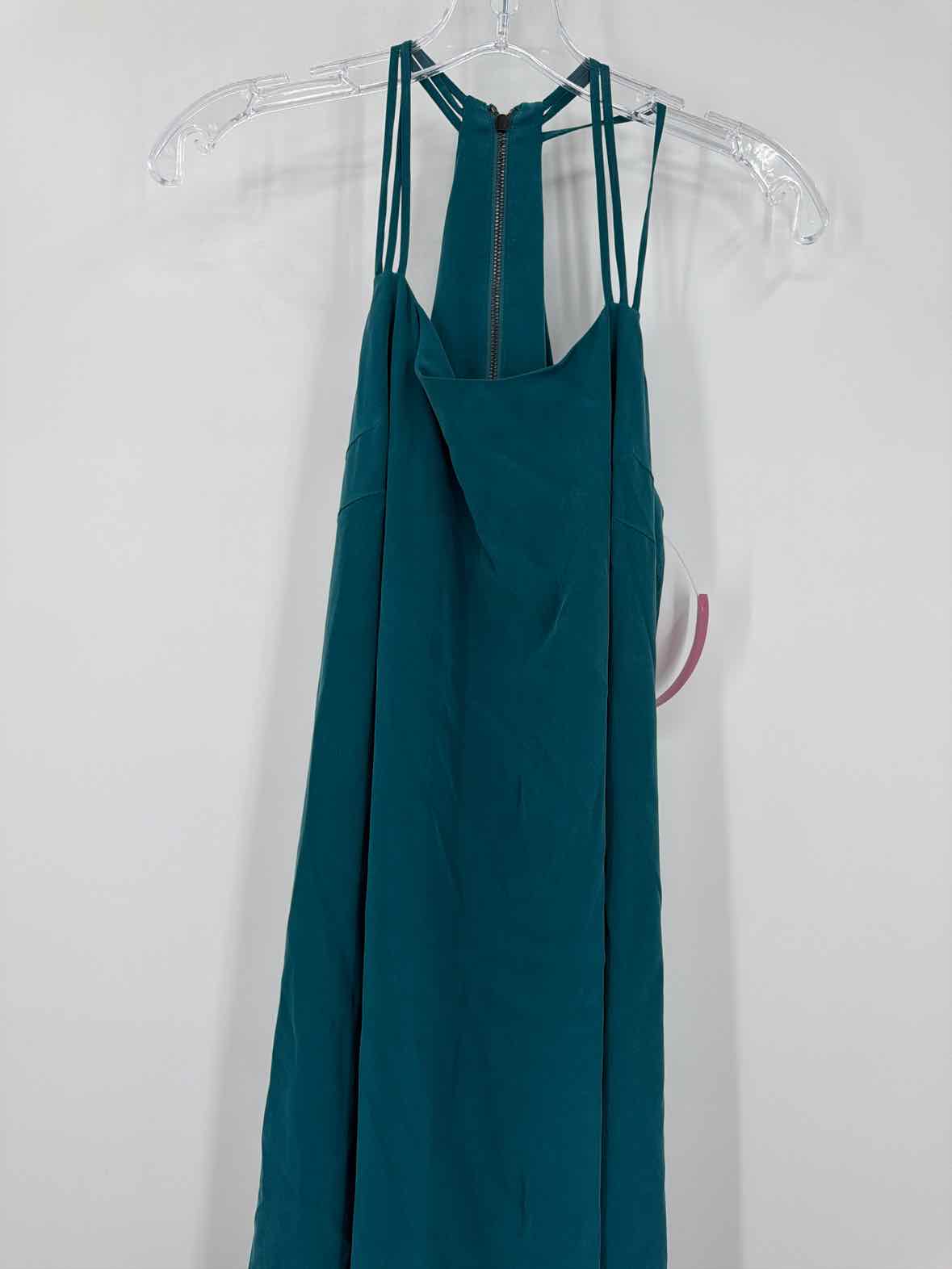 Pre-Owned The Eight Senses Blue Size Medium Long Sleeveless Dress | True Fashionistas.