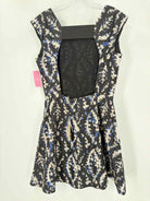 Pre-Owned Theyskens Theory Black Size 4 Short Sleeveless Dress | True Fashionistas.