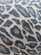 PiuBelle Blue & Ivory Animal Print Pillow | True Fashionistas.