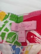 Pre-Owned Lilly Pulitzer Red Size 0 Printed Shorts | True Fashionistas.