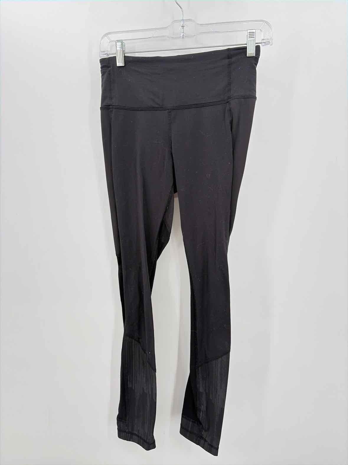 Lululemon Black Size 4 Legging Athletic Pants | True Fashionistas.