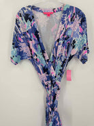 Pre-Owned Lilly Pulitzer Blue Size XXS Short Sleeve Jumpsuit | True Fashionistas.