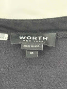 Pre-Owned Worth Black Size Medium Short Sleeve Jumpsuit | True Fashionistas.