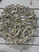 Silver Metal Cut Out Decorative Wall Hanging | True Fashionistas.