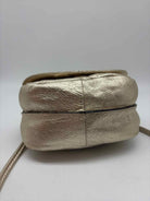 Pre-Owned B Makowsky Gold Crossbody | True Fashionistas.