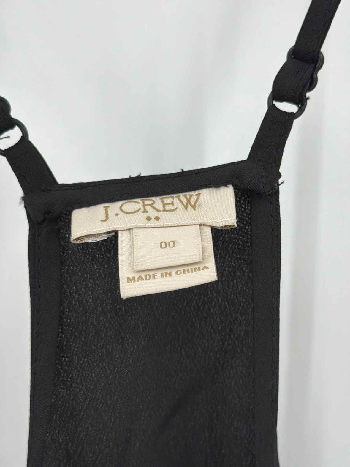 Pre-Owned J Crew Black Size 00 Tank Top | True Fashionistas.