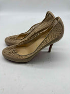 Pre-Owned Christian Louboutin Tan Size 36.5 Pump Heels | True Fashionistas.