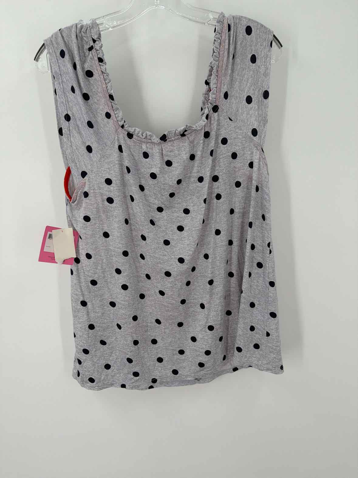 Pre-Owned Kate Spade Grey Size Medium Pajama Top | True Fashionistas.