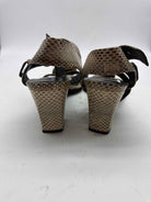 Pre-Owned Roger Vivier Tan Size 39 Block Heel Heels | True Fashionistas.