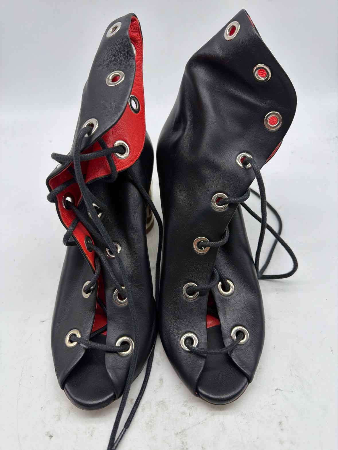 Pre-Owned Proenza Schouler Black Size 6.5 Lace Ankle Boots | True Fashionistas.