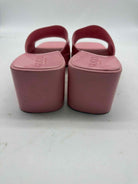 Pre-Owned Gucci Pink Size 6 Jelly Mule Sandals | True Fashionistas.