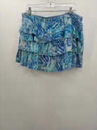 Pre-Owned Lilly Pulitzer Blue Size XL Skort Athletic Skirt | True Fashionistas.