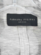 Pre-Owned Fabiana Filippi Grey Size Medium Blazer | True Fashionistas.