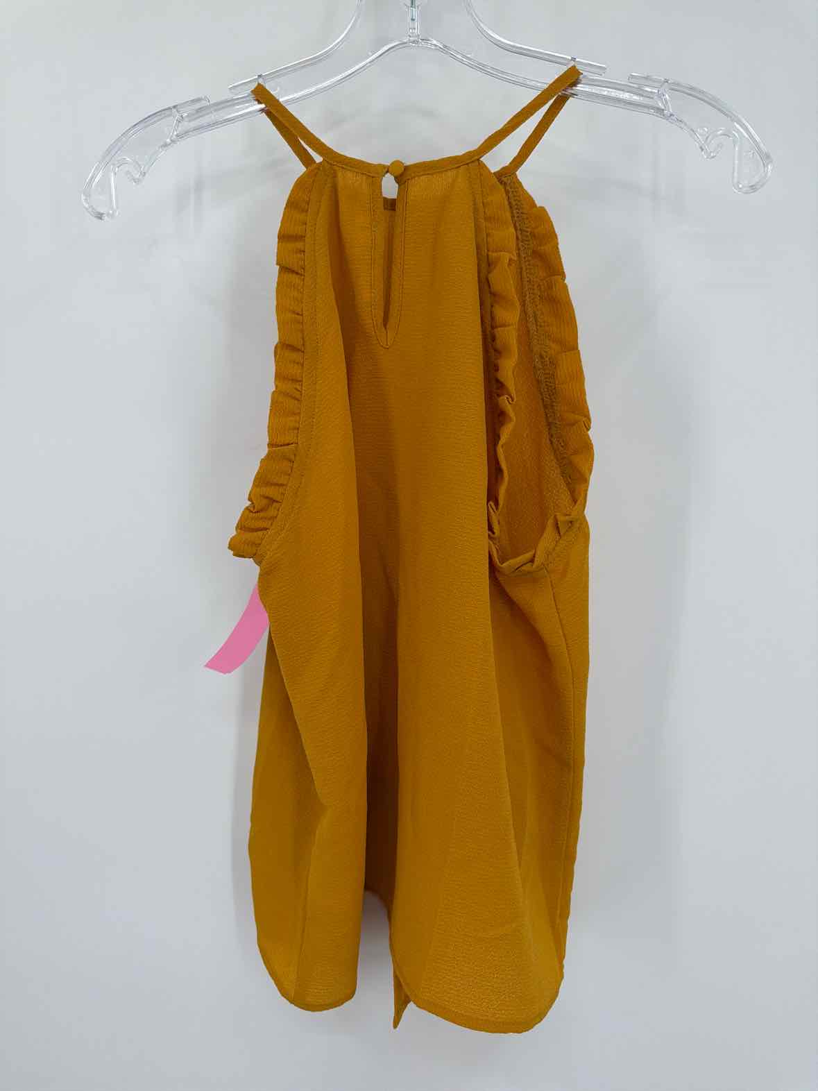 Pre-Owned Mine Yellow Size Small Tank Top | True Fashionistas.