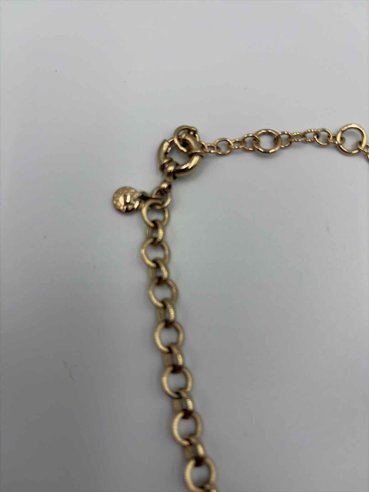 J Crew Gold Statement Necklace | True Fashionistas.