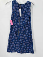 Pre-Owned Alice + Olivia Navy Size 0 Short Sleeveless Dress | True Fashionistas.